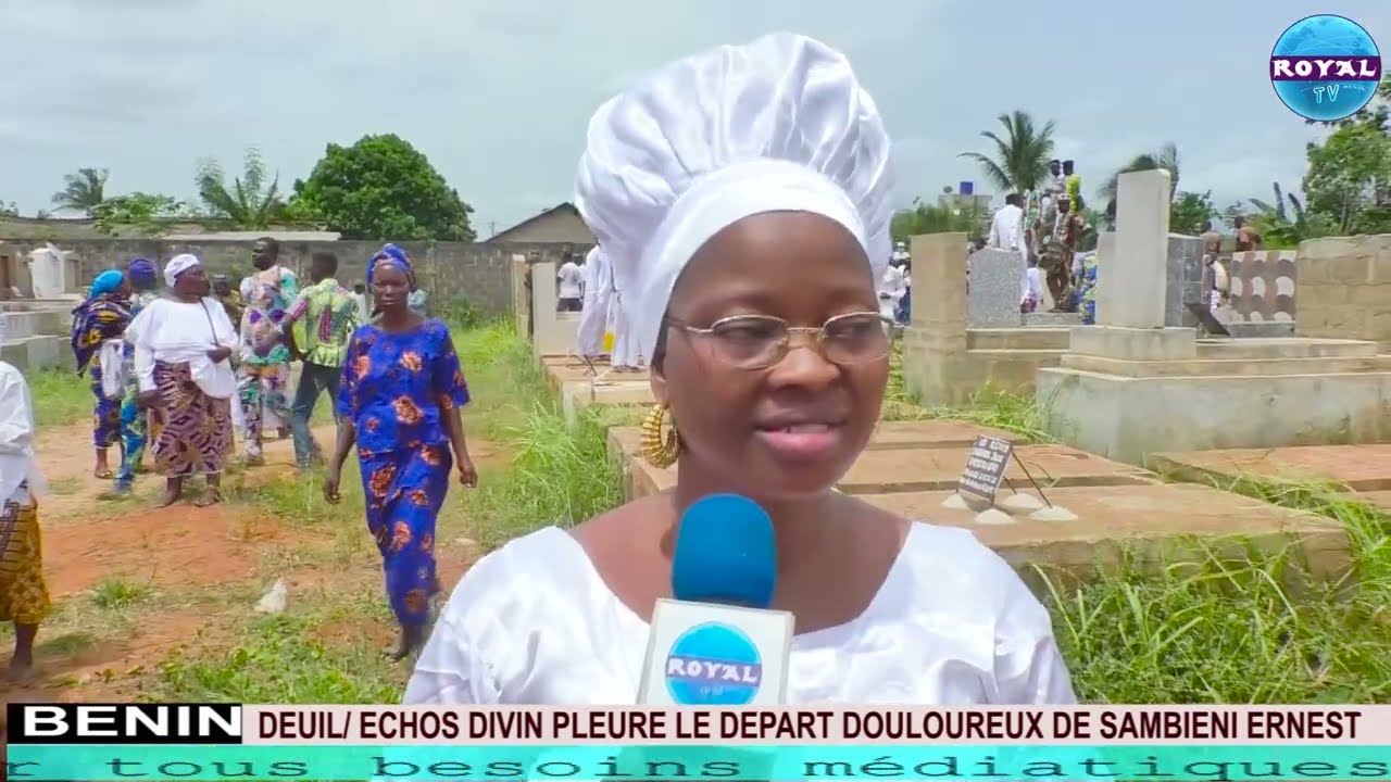 DEUIL / ECHOS DIVIN PLEURE LE DEPART  DOULOUREUX DE SAMBIENI ERNEST