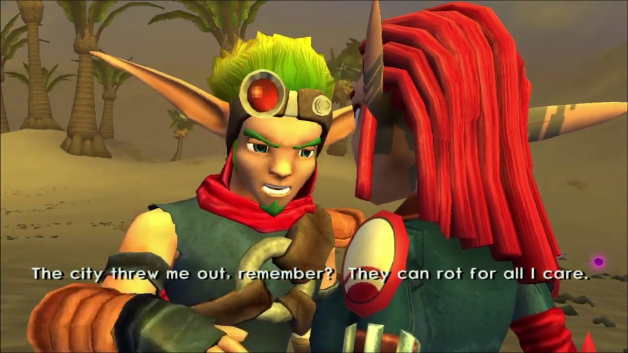 Jak 3 on PS4 Defending Ashelin In Oasis