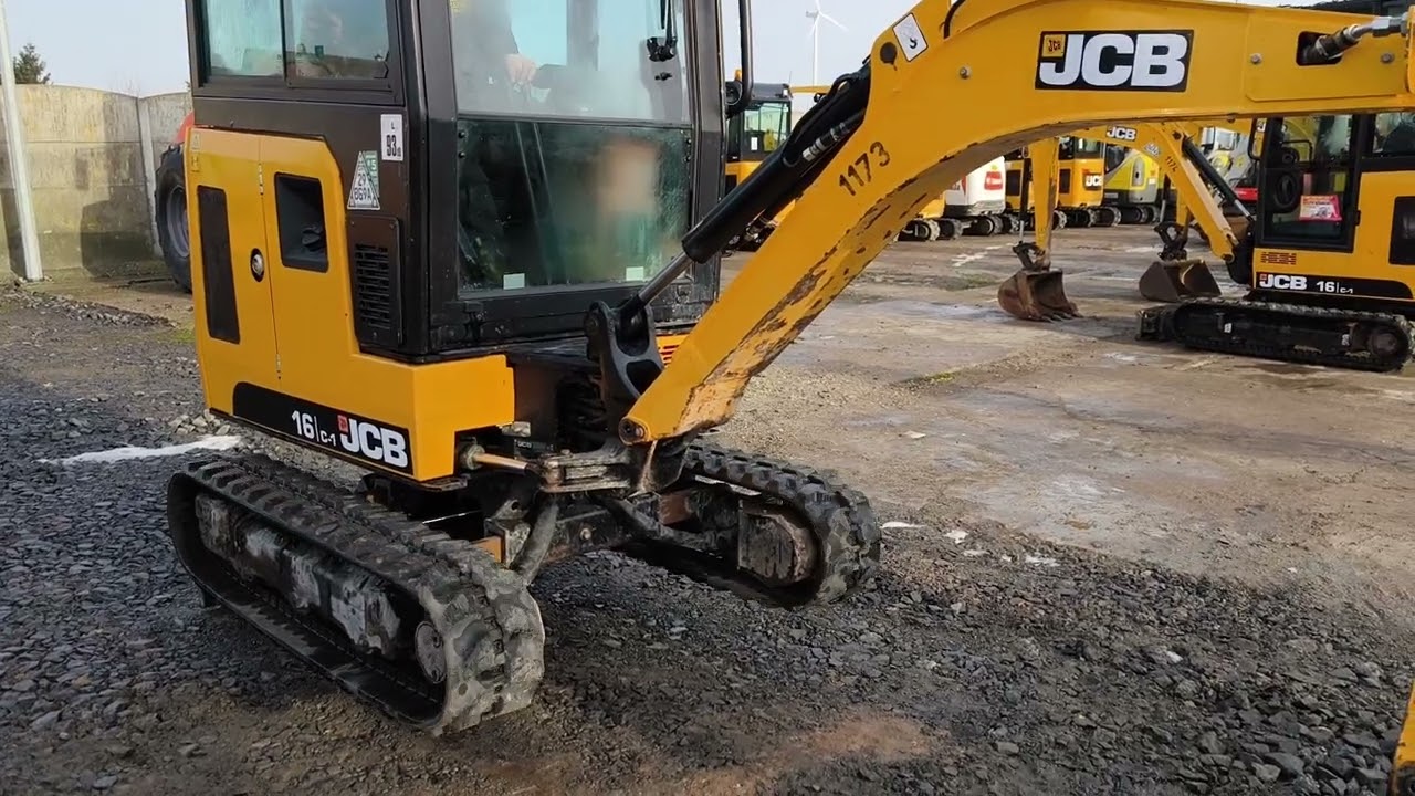 Mini koparka JCB 16 C -1 , 2022 rok