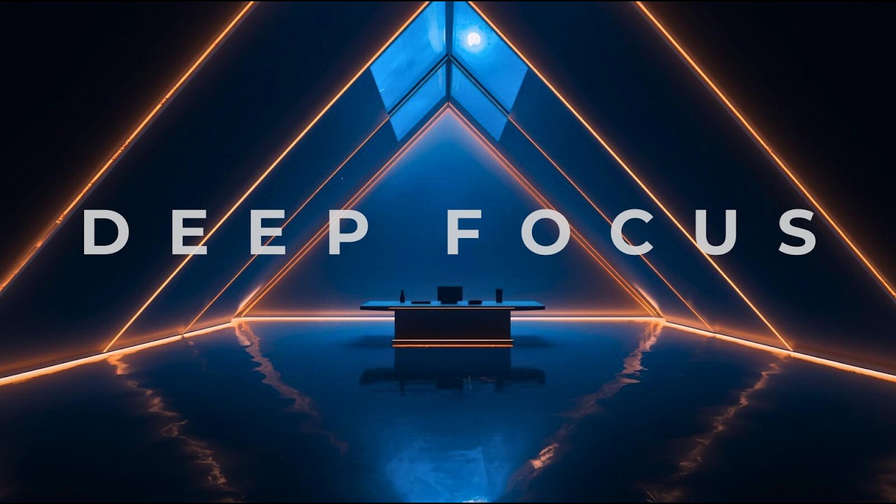 Distraction Free Workspace — Deep Focus Atmosphere.