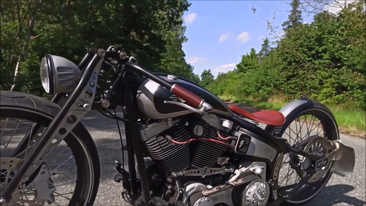 Harley Davidson Boardtracker Twincam Custombike built by Gietl Bikes