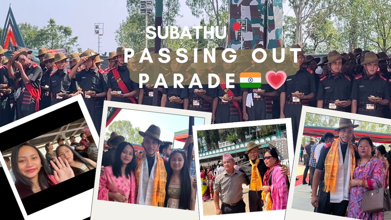 First time experiencing my brother’s POP🇮🇳❤️(Passing Out Parade)  |~ SUBATHU📍