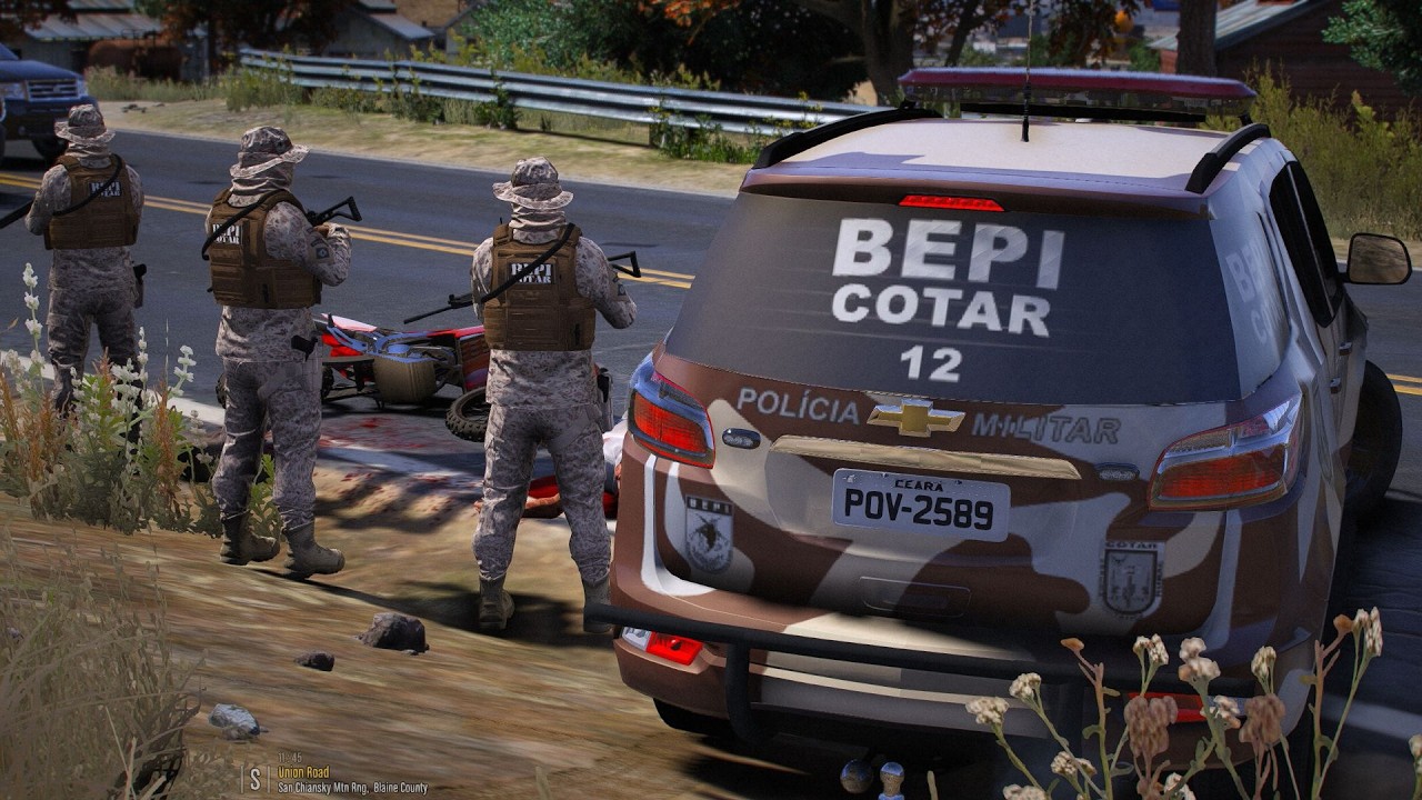 BEPI TIRA VÁRIOS INDIVÍDUOS DE CIRCULAÇÃO DURANTE OPERAÇÃO NO SERTÃO 🌵 - POLICIA NO GTA 5