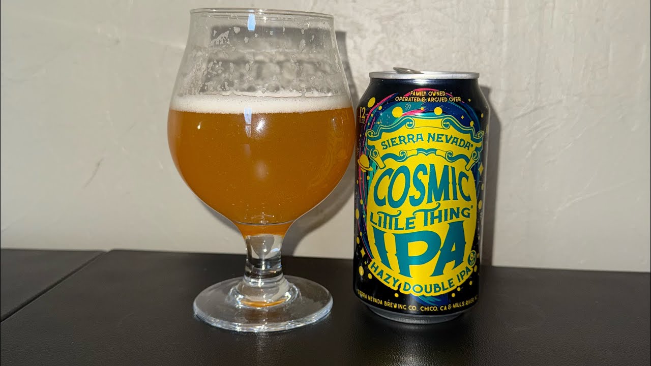 COSMIC LITTLE THING IPA! Hazy double IPA