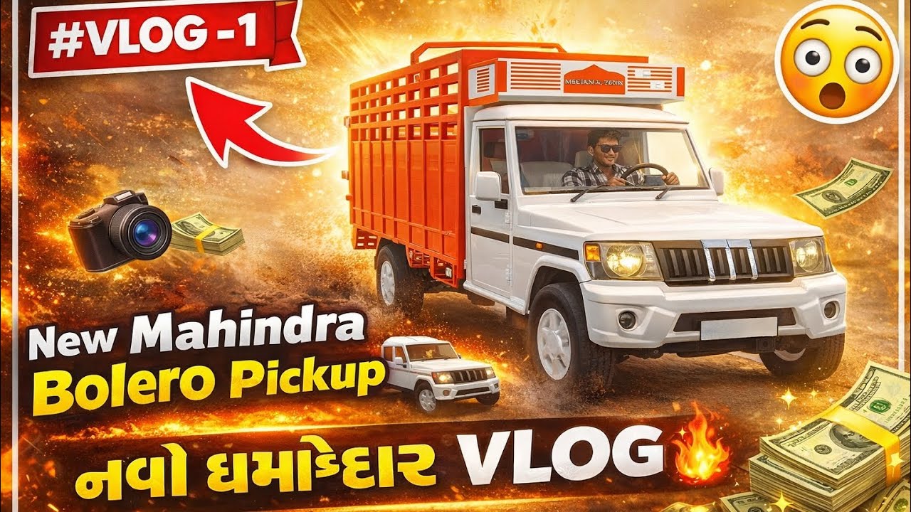 New Mahindra Bolero pickup 🛻 add || indian vehicles simulator 3d game || bolero pickup vlog 1 || 