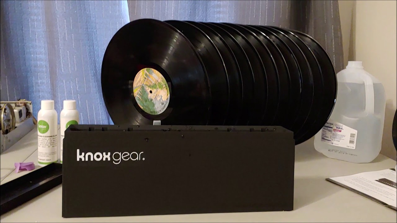 Knox Gear record cleaning system