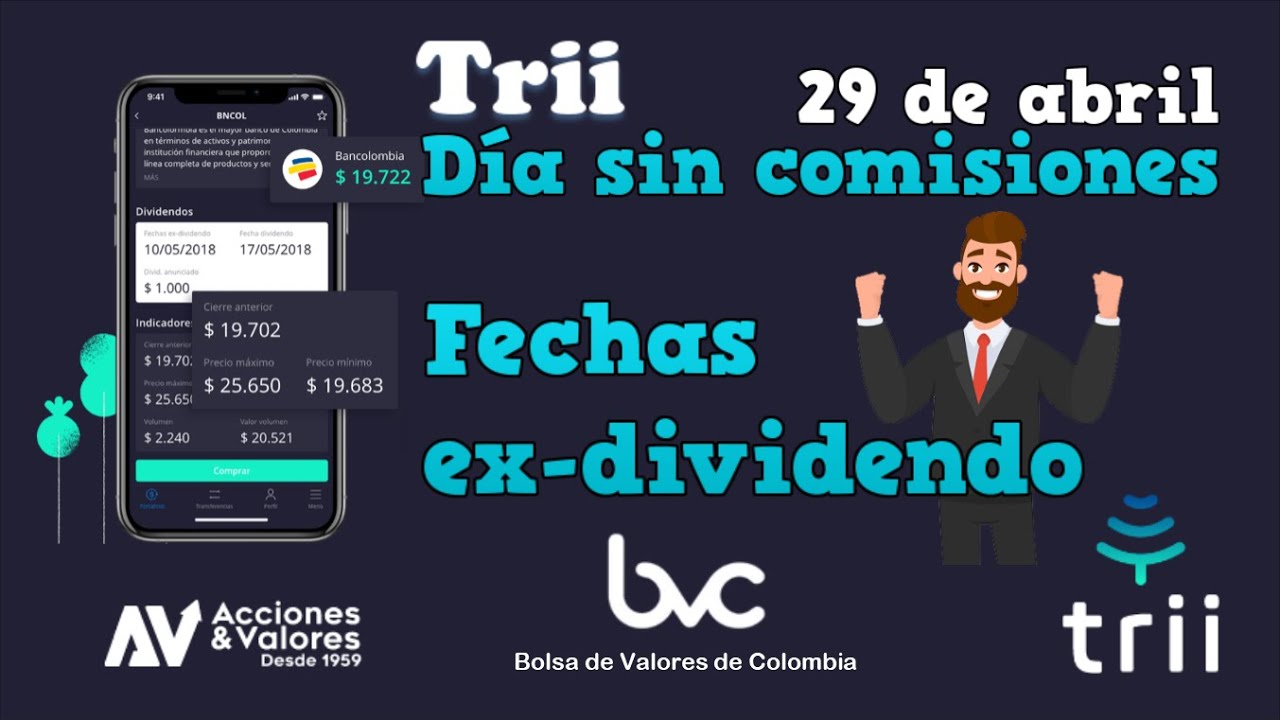 TRII | Pago dividendos | Día sin Comisiones (29 de abril)🤑