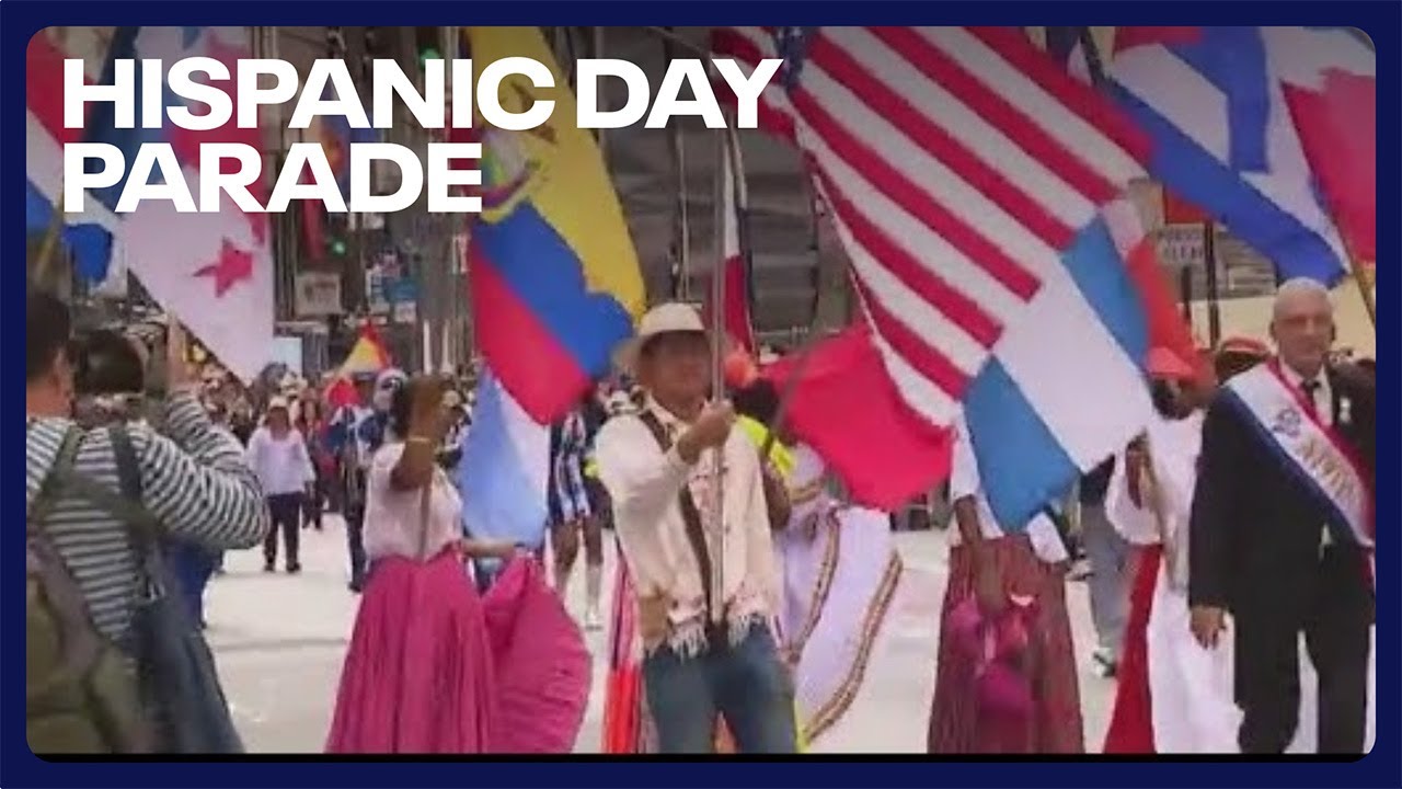 Hispanic Day Parade fills Fifth Avenue
