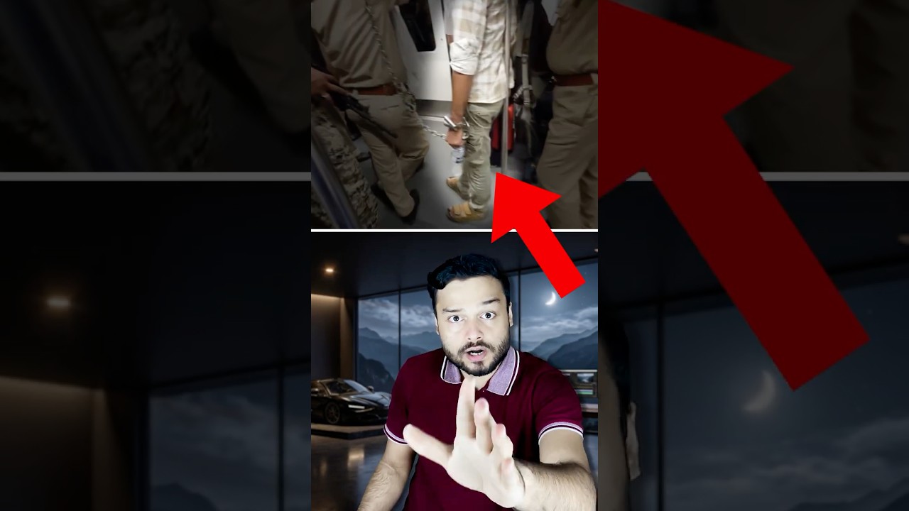 Dangerous CRIMINAL GUY Got a &ldquo;Special&rdquo; Delhi Metro Train Ride! But Why? #shorts