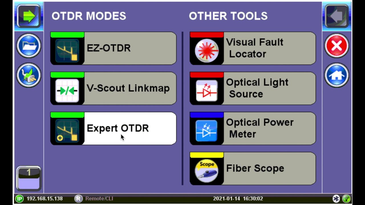 FX150+ OTDR GPON - Configurando V-Scout