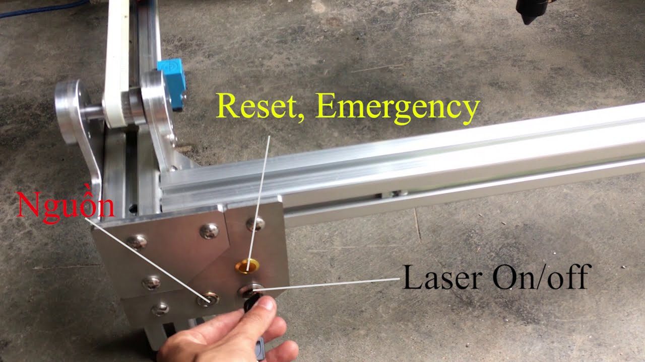 Chỉnh gương máy laser CO2. Tiêu cự? Thấu kinh?(video cực chi tiết)
