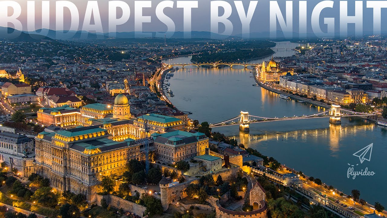 Budapest By Night 2020 - Aerial video - Autel EVO2 Pro