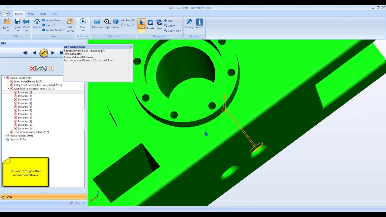 DFX Machining And Additive Process Demo