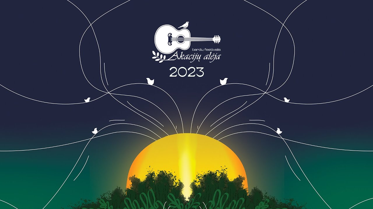 Akacijų alėja 2023 tiesiogiai