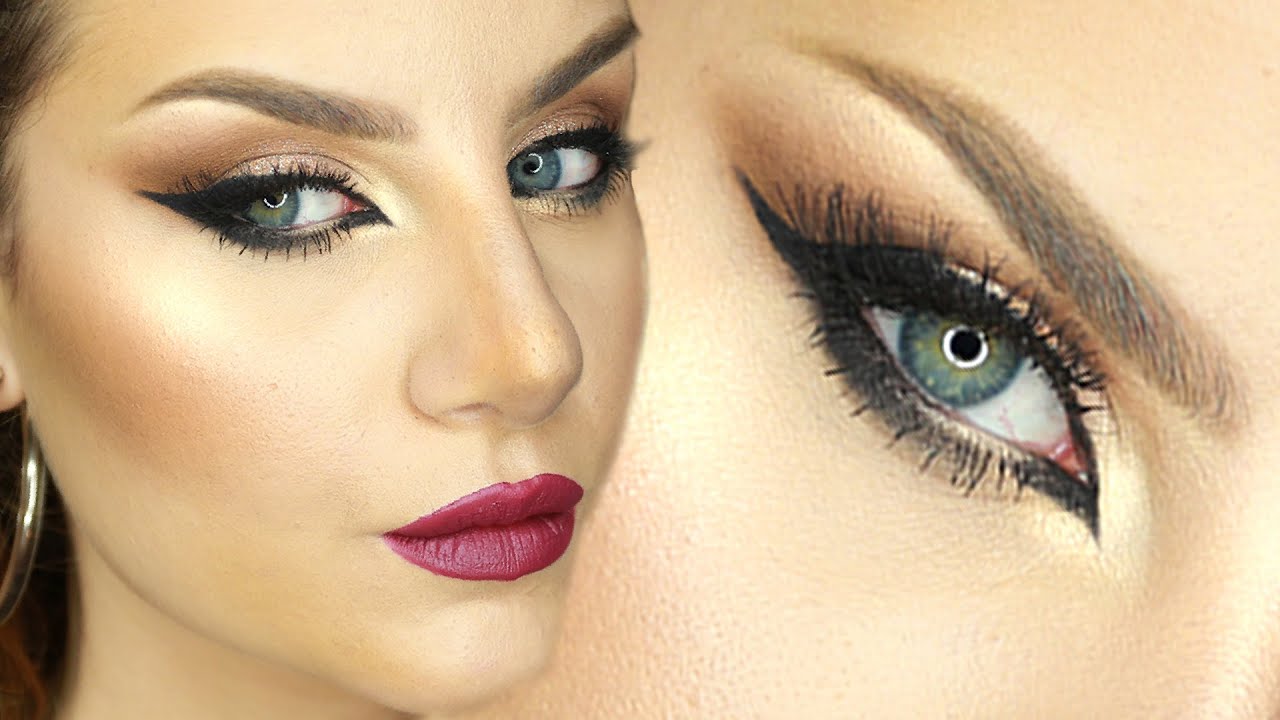 Makeup Tutorial Trucco Arabo Occhi da gatta e Eyeliner sexy ft. TheEmanueleCastelli