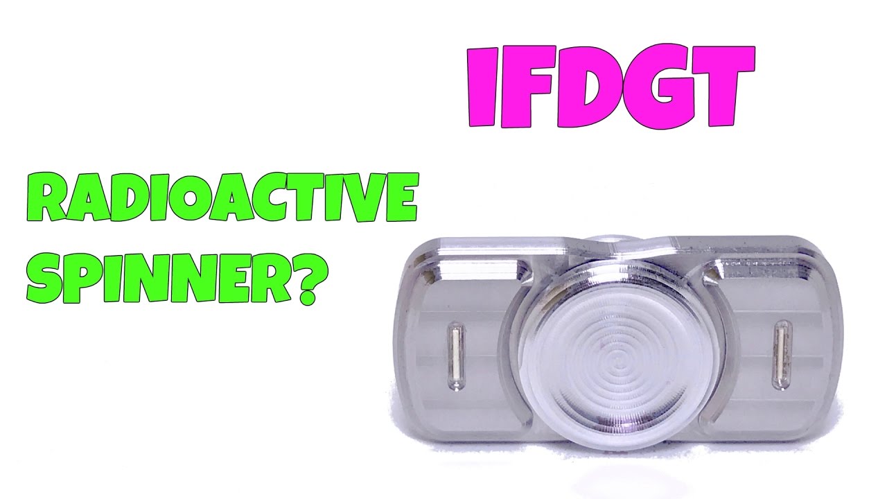 iFDGT Spinner - Venom Defense & Design (Fidget Toy with Tritium)
