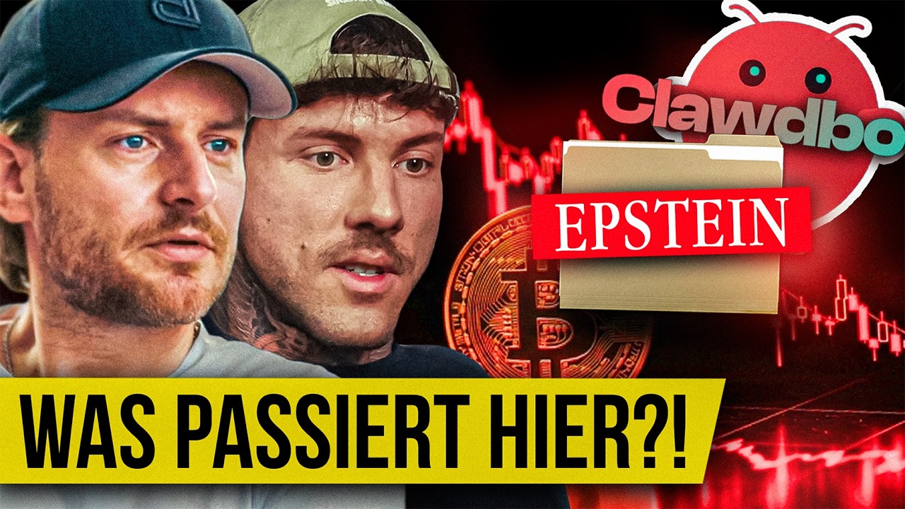 Die Abgründe der Epstein Files, Claude & OpenClaw KI Revolution & Bitcoin Crash