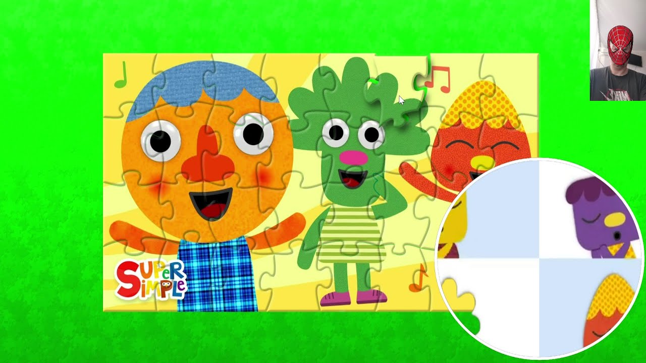 This Is A Happy Face Noodle & Pals Super Simple Songs Puzzle Max