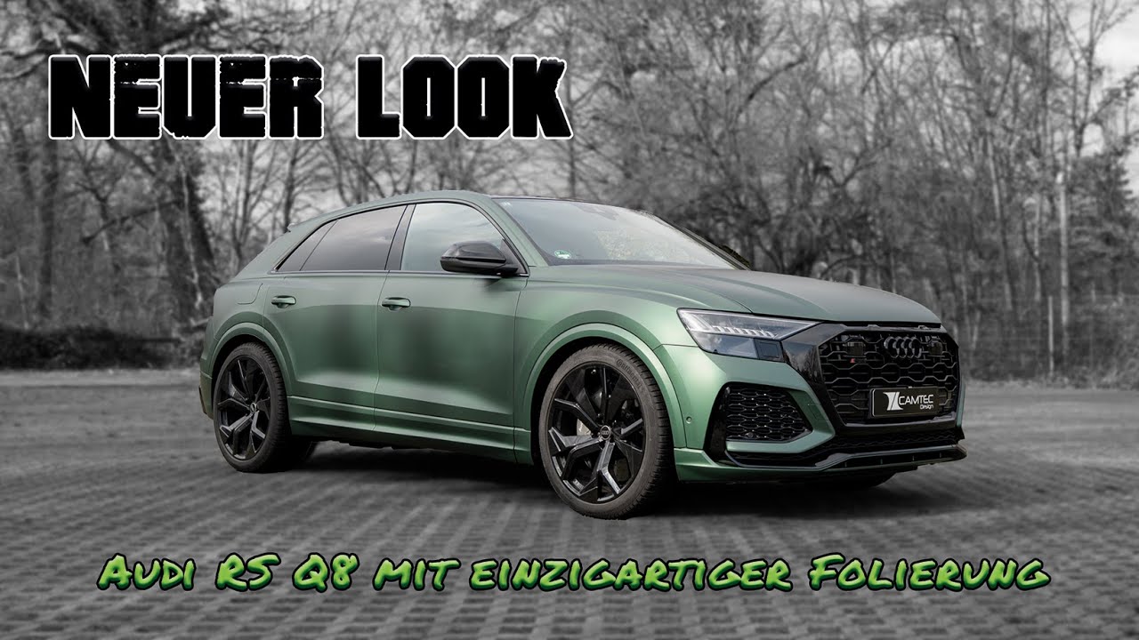 Maßanzug für einen Audi RSQ8 in Pine Green Metallic von 3M
