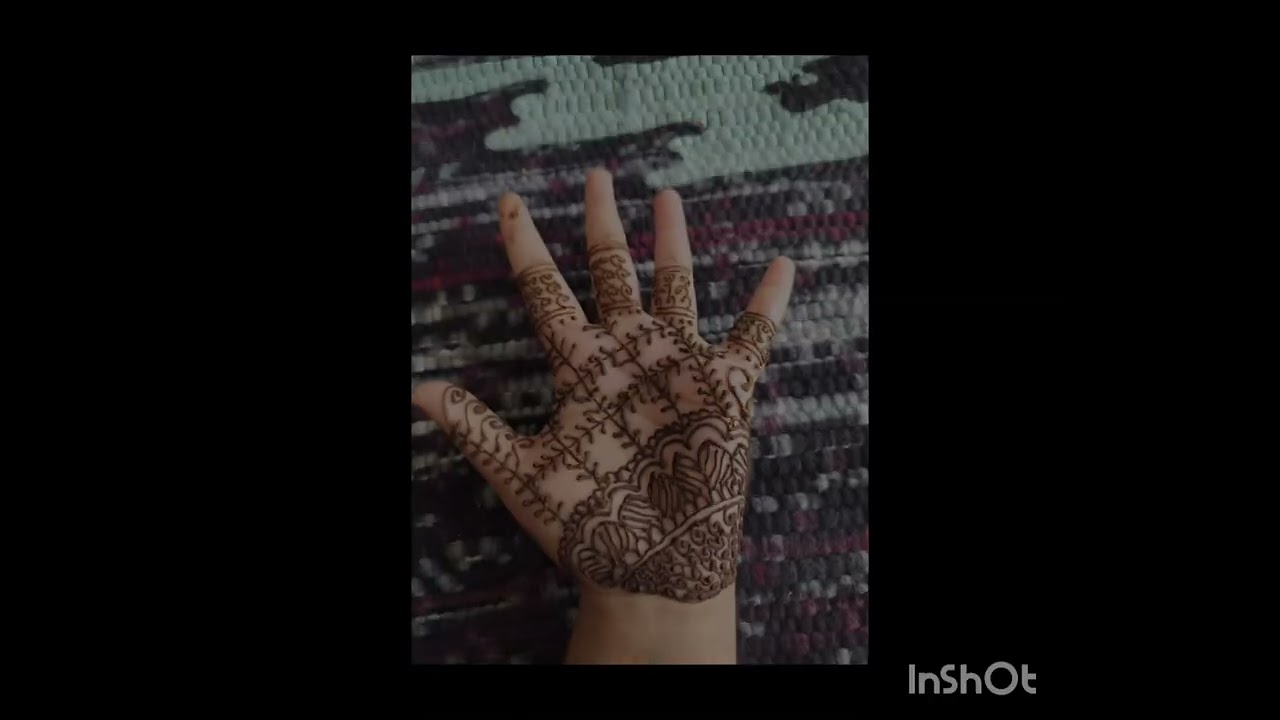 Mehendi design #easy #step by step #@Aaliya'sCreativity