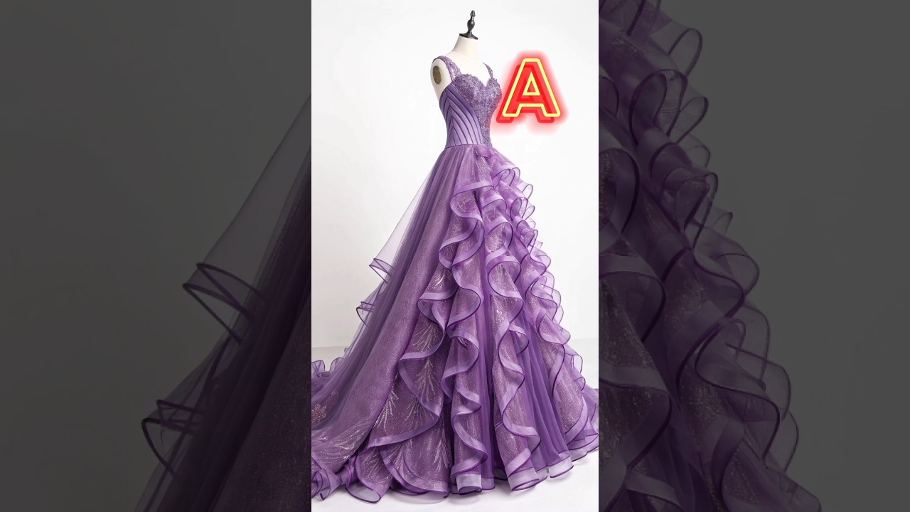 Gorgeous Alphabet Dress B | Royal Blue Mermaid Gown #Fashion #AlphabetDress #BeautifulGown #Shorts
