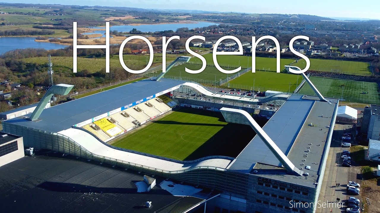 Horsens / Forum og Arena / Fængslet - 4K Drone Video