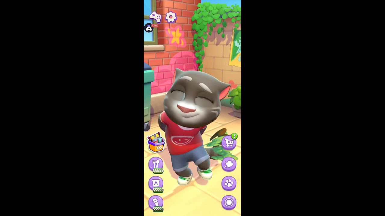 My Talking Tom 2 live #funny #mytom2 #challnge #short