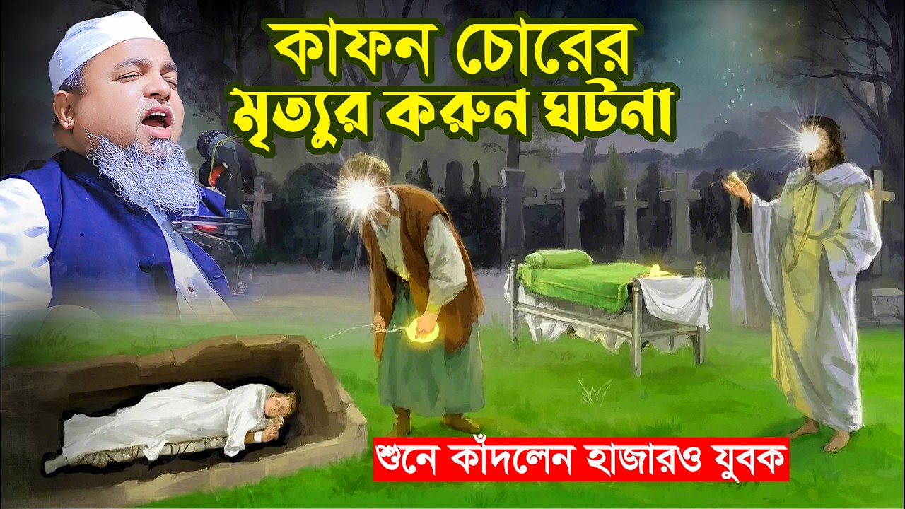 কাফন চোরের মৃত্যুর করুন ঘটনা শুনে কান্না আসে | খালেদ সাইফুল্লাহ আইয়ুবী ওয়াজ | khaled saifullah ayubi