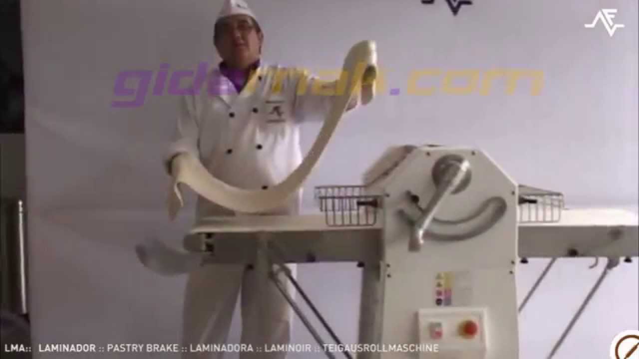 VarGel Hamur Açma Makinesi - Pastry Dough Sheeter