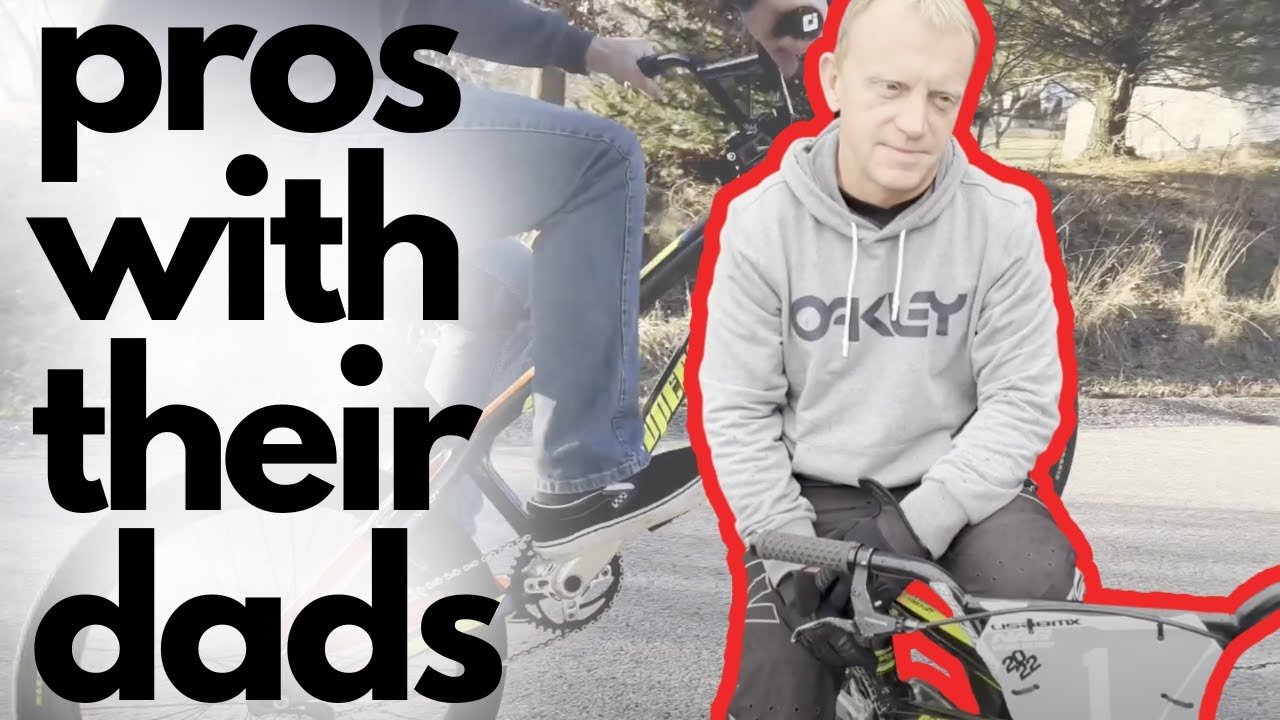 Pro BMXer Cam Bramers dad builds and races a new BMX bike!