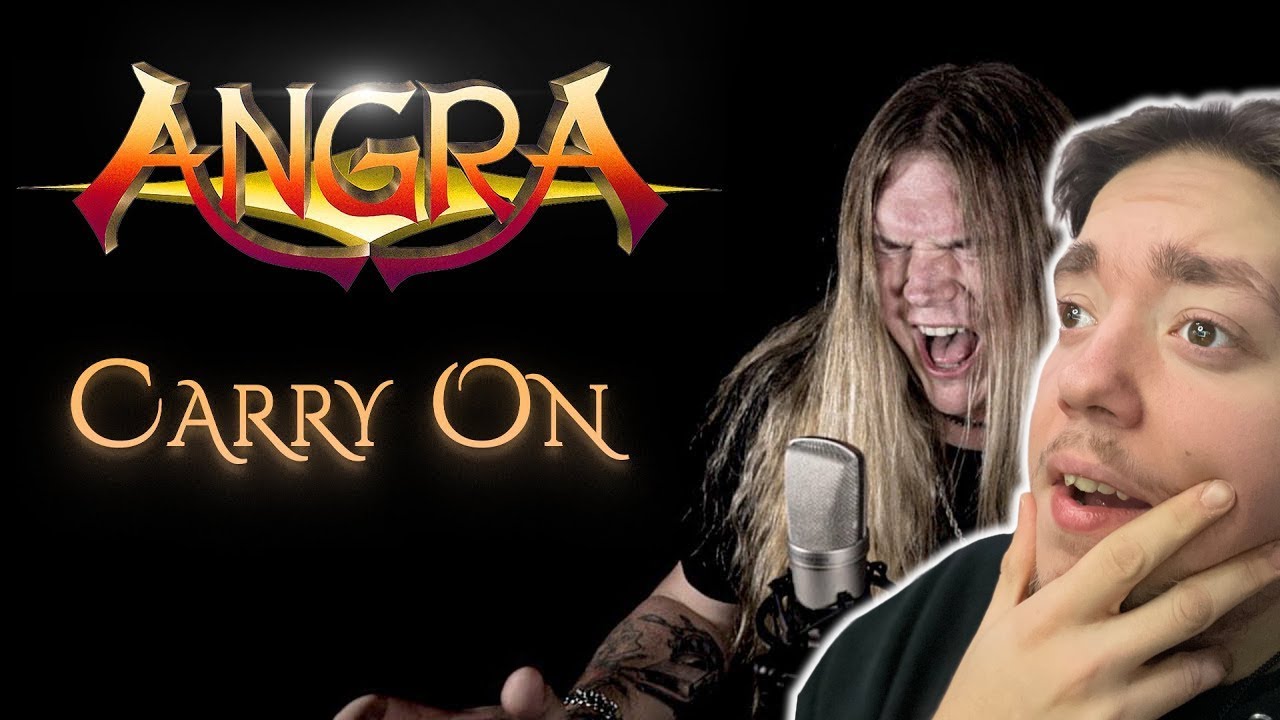 THIS WAS AN AWESOME TRIBUTE! TOMMY JOHANSSON - CARRY ON (Angra) REACTION