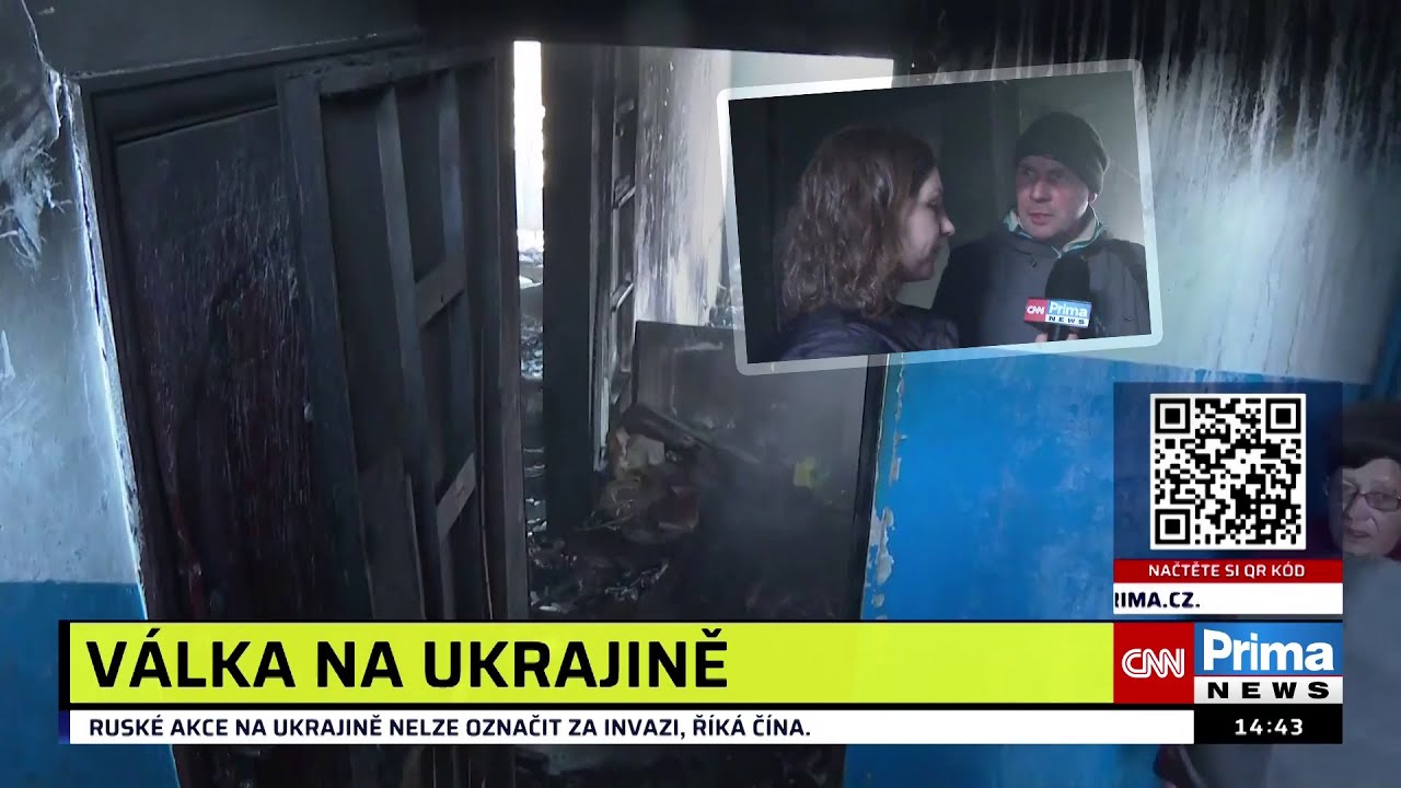 Bolestné záběry z Ukrajiny: Je to peklo. Co jsme komu udělali, ptají se zoufalí lidé