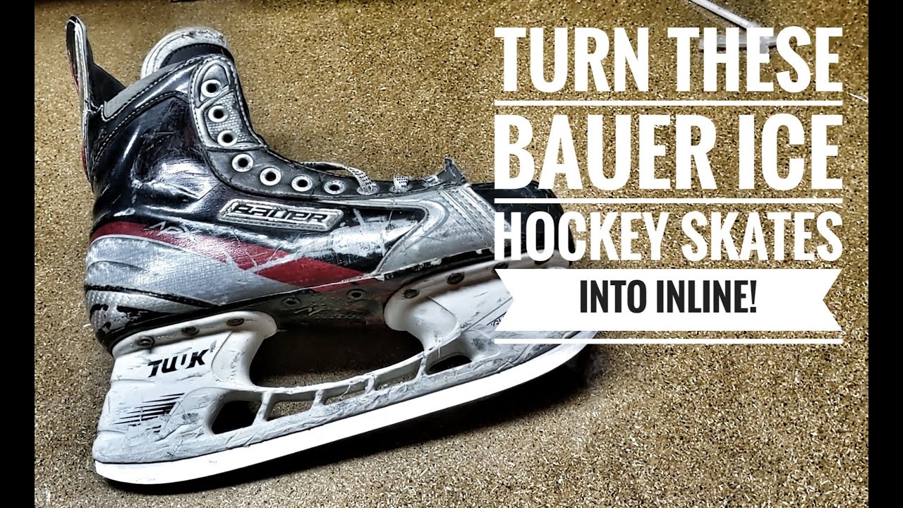 Bauer APX to Inline Mission Hi-Lo swap by Corsairs Hockey Equipment Management