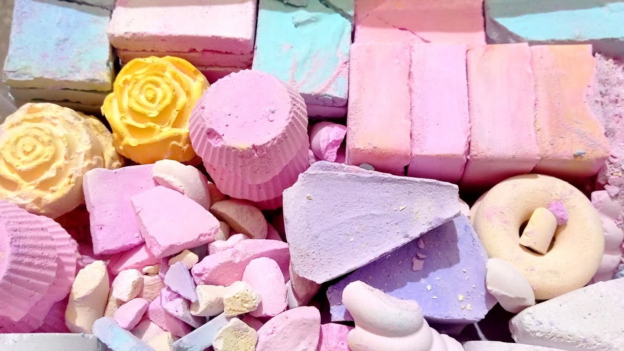 Variety gymchalk color reform collab w//@OxideFabricDollAsmr | oddly satisfying asmr #gymchalk