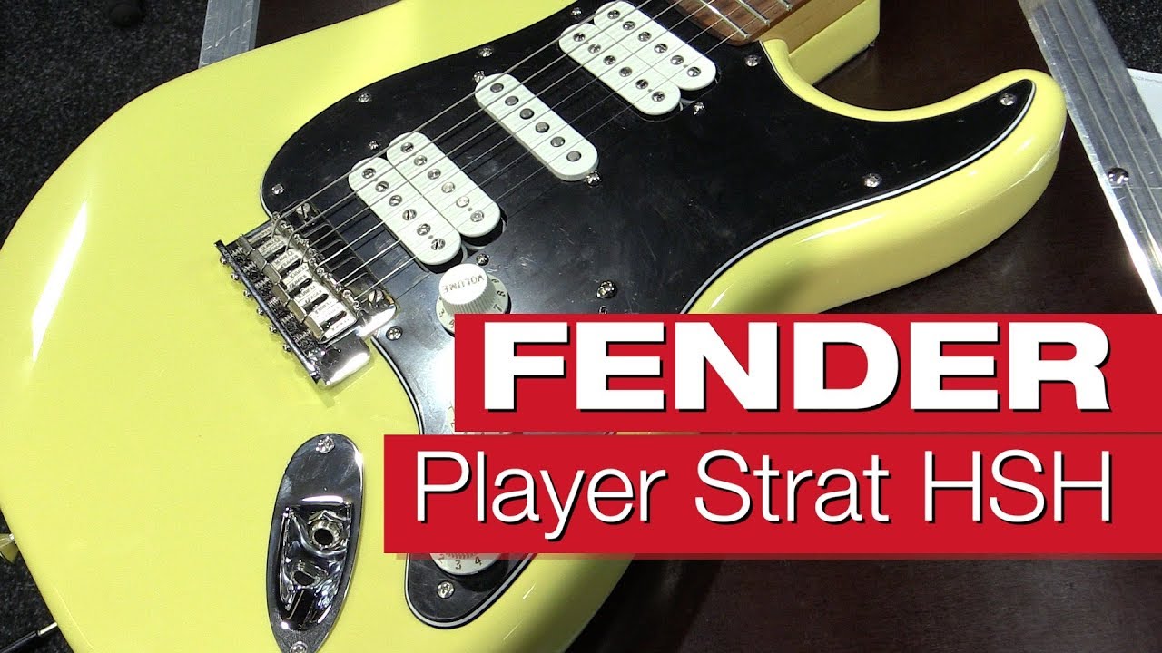 Die Fender Player Stratocaster HSH!