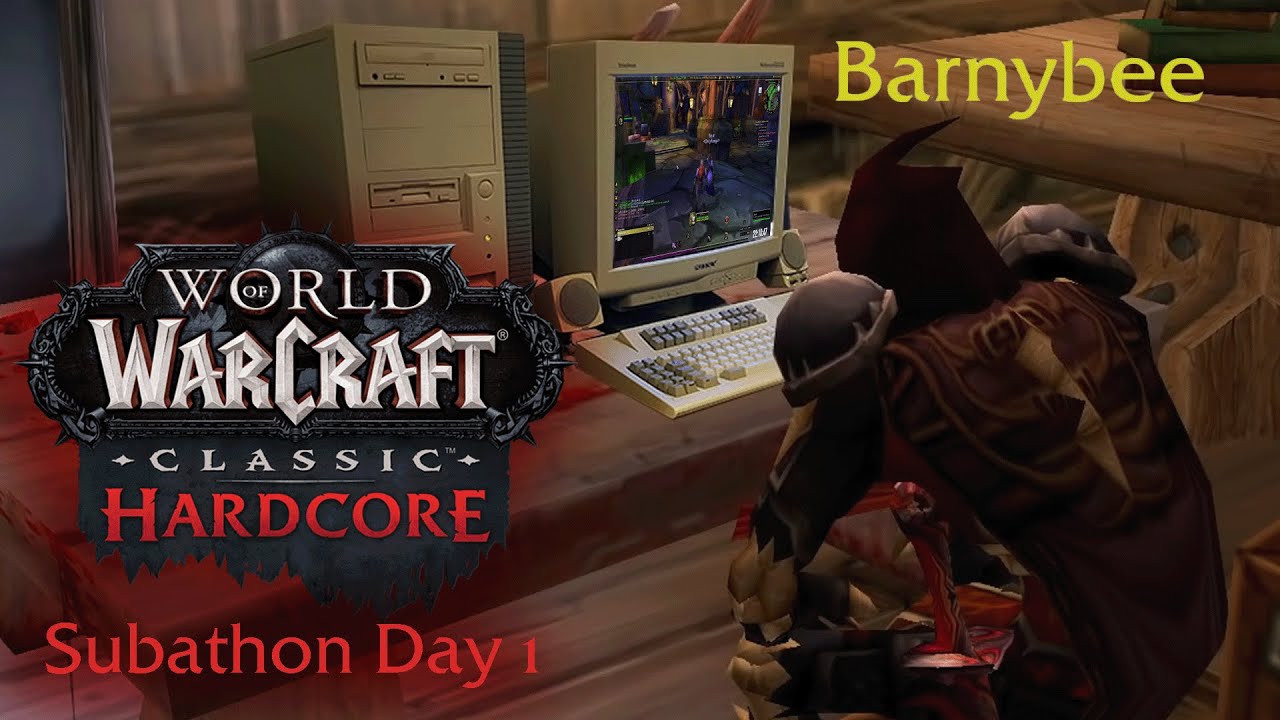 🐝 DAY 1 SUBATHON ｜ Hardcore begins ｜🐝 (WoW Classic Hardcore OnlyFangs)