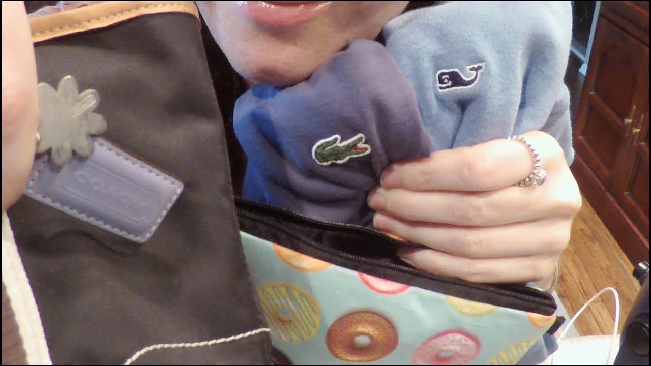 ASMR Gum Chewing Thrift Store Haul ROLE PLAY