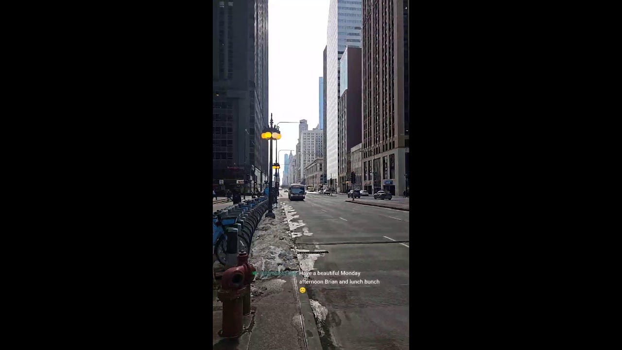 Chicago Streetwalking Noon February 9, 2026