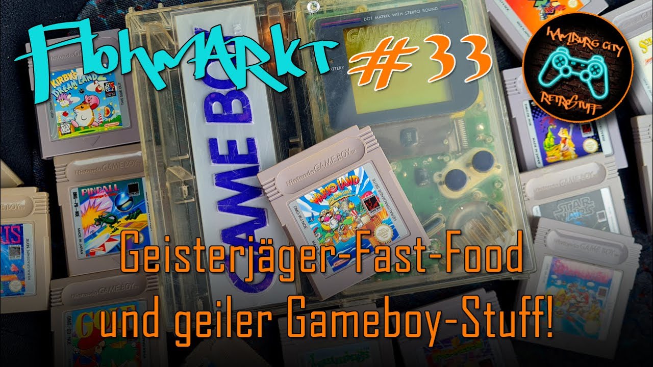 Flohmarkt #33 Merkwürdige Mega Drive Spiele und ganzes Gameboy Konvolut gefunden!