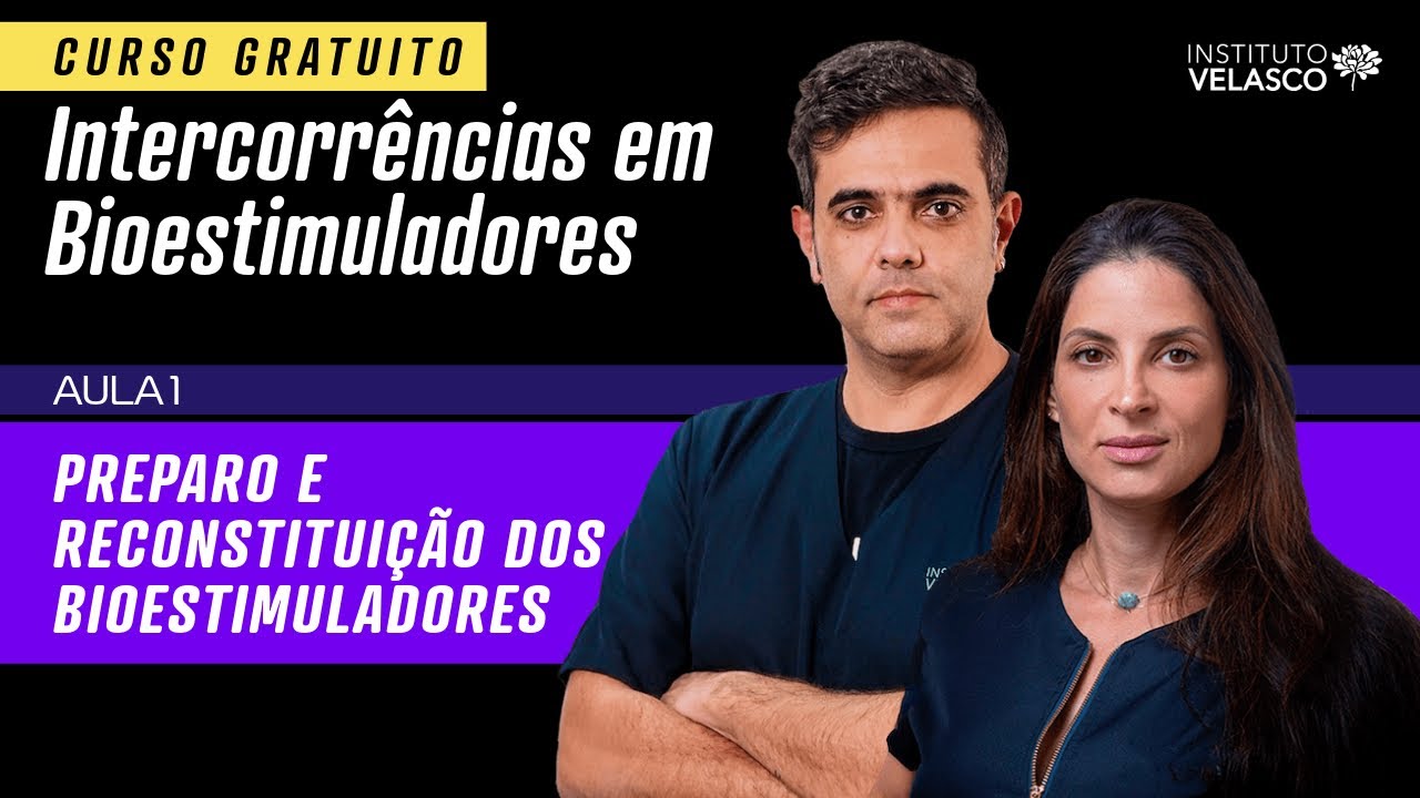 PREPARO E RECONSTITUIÇÃO [ Aula 1 - Curso GRATUITO Intercorrências em Bioestimuladores de colágeno]