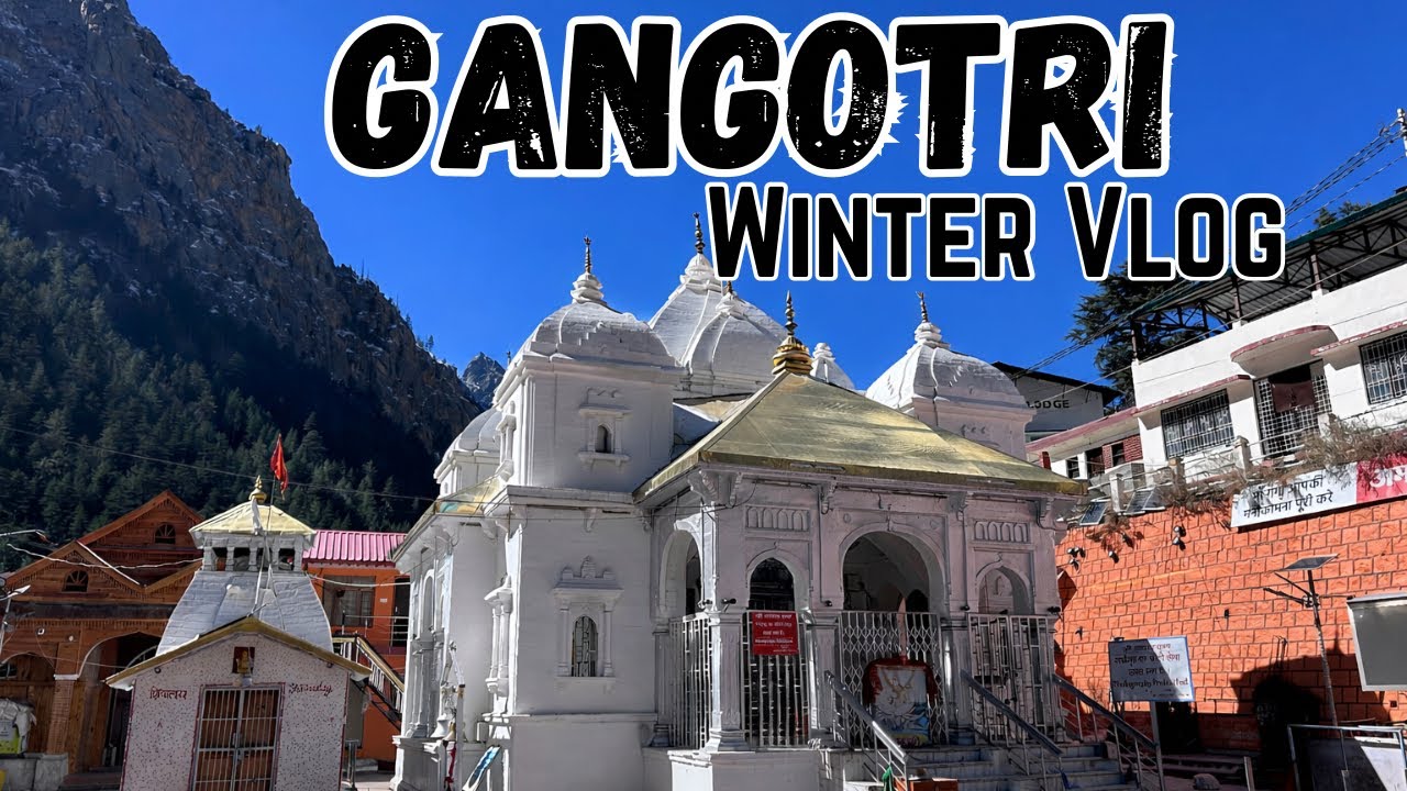 Gangotri Dham in Winter | Feb 2025 | Gangotri after closing | Gangotri Vlog