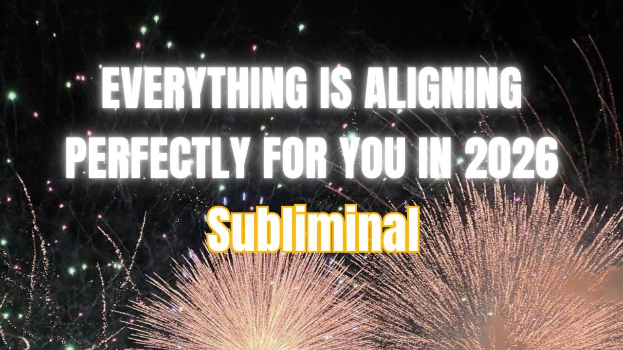 Everything Is Aligning Perfectly for You in 2026🎇 | Calm Focus Subliminal