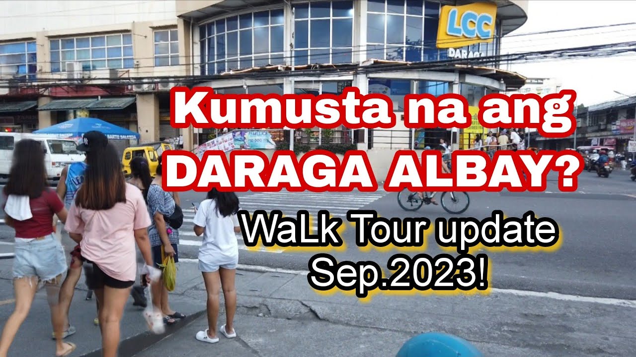 DARAGA ALBAY BICOL WALK TOUR!