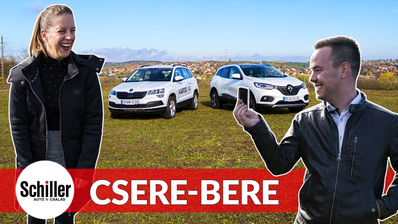 A nagy összecsapás! I Renault Kadjar vs Škoda Karoq I Schiller TV