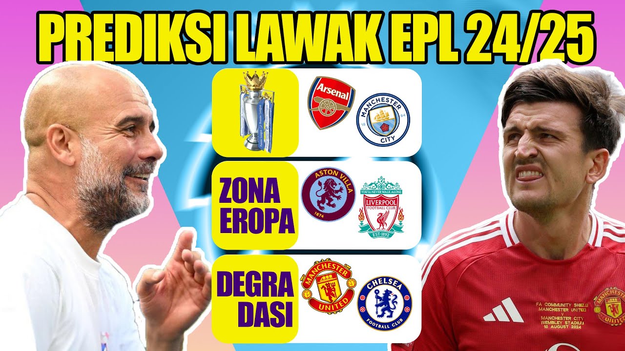 PREMIER LEAGUE IS BACK!! SIAPA KIRA-KIRA YANG JUARA? ARSENAL? CHELSEA? ATAU MAN UNITED? WKWKWK