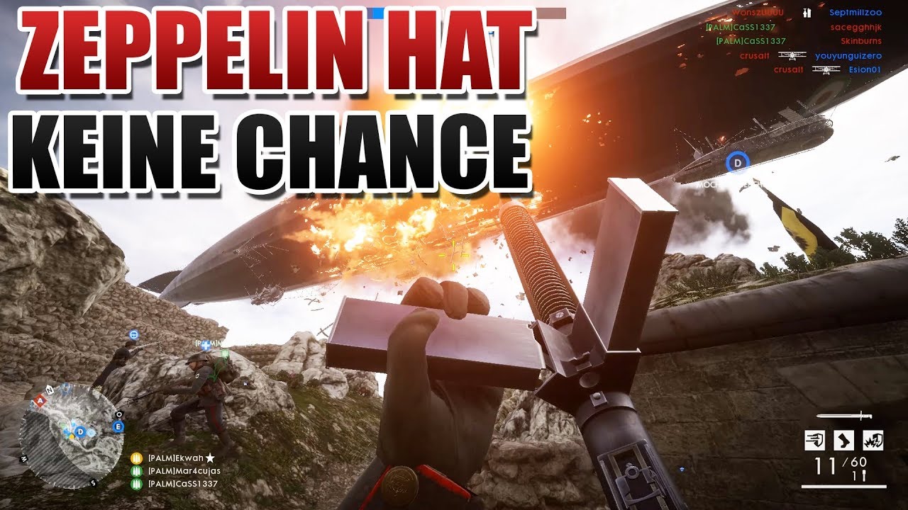 Neue Methode gegen Flugzeuge... 3x Burton gleichzeitig Battlefield 1