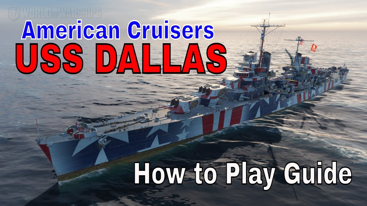 World of Warships USS Dallas Wows Replay Highlights Gameplay Guide