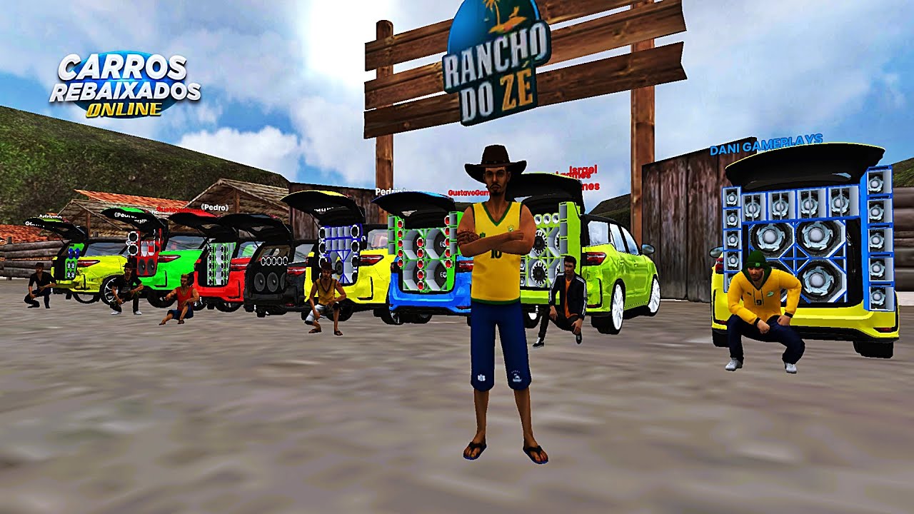 NOVA ATUALIZAÇÃO DO CARROS REBAIXADOS ONLINE MONTANDO SOM NAS SW4 PAREDÃO