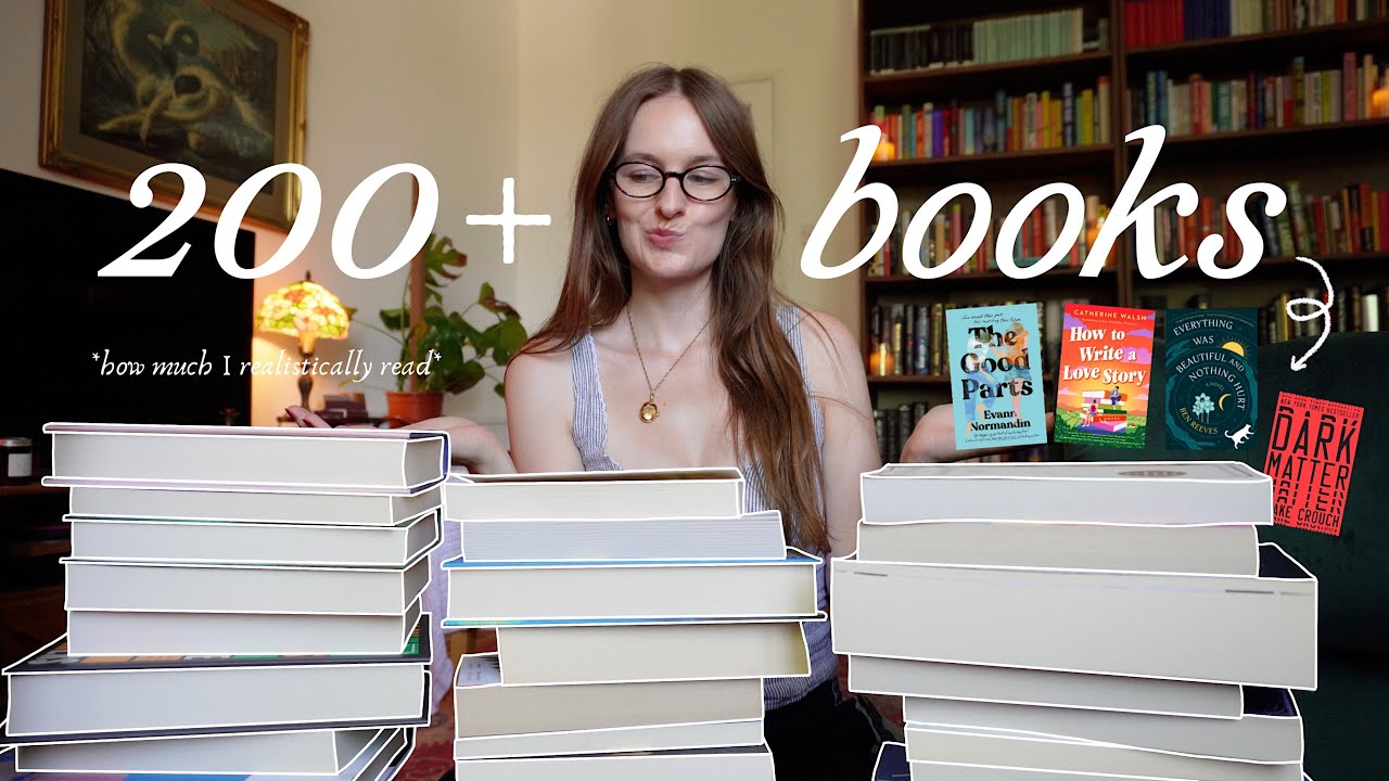 Сколько книг из моего списка для чтения из 200+ позиций я реально успею прочитать за неделю? 📚 (в...
