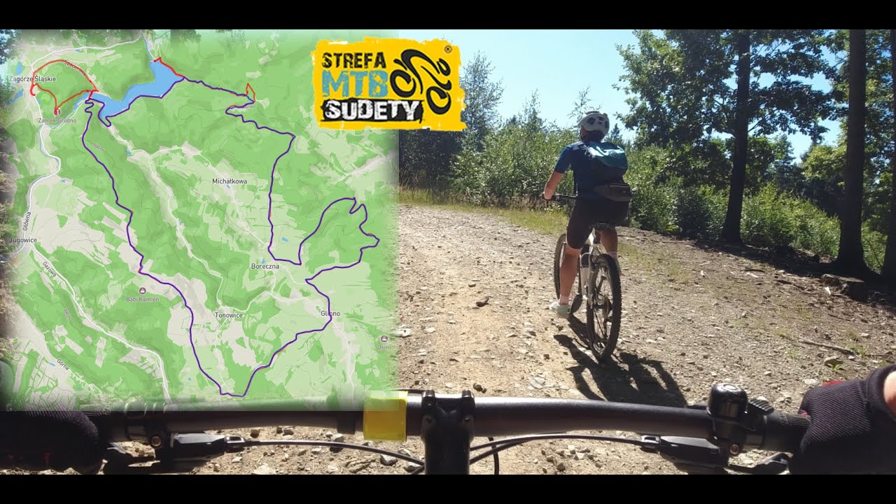 Strefa MTB Sudety - Trasa czerwona Walim czyli wyprawa na rowery dwa.
